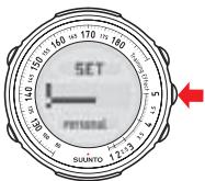 SUUNTO T4 - Définition des données personnelles - 1