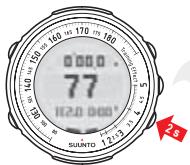 SUUNTO T4 - Ajustement manuel du programme d'entrainment - 2