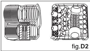 HAIER DW12-EFET - Comment utiliser le panier inférieur - 2
