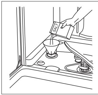 HAIER DW12-EFET - Zout aanbrengen - 1