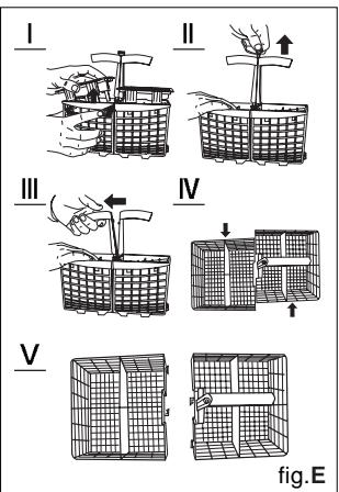 HAIER DW12-EFET - como utilizar la cesta inferior - 3