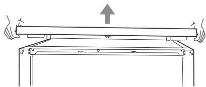 HAIER DW12-EFET - How to remove the top of your dishwasher - 5