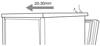 HAIER DW12-EFET - How to remove the top of your dishwasher - 4