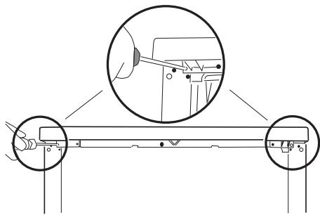 HAIER DW12-EFET - How to remove the top of your dishwasher - 3