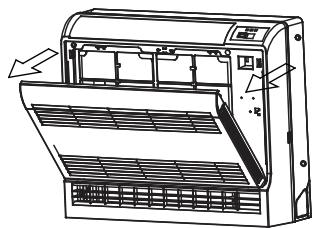 HAIER AF18AS1ERA - Removal of Front Grille - 1