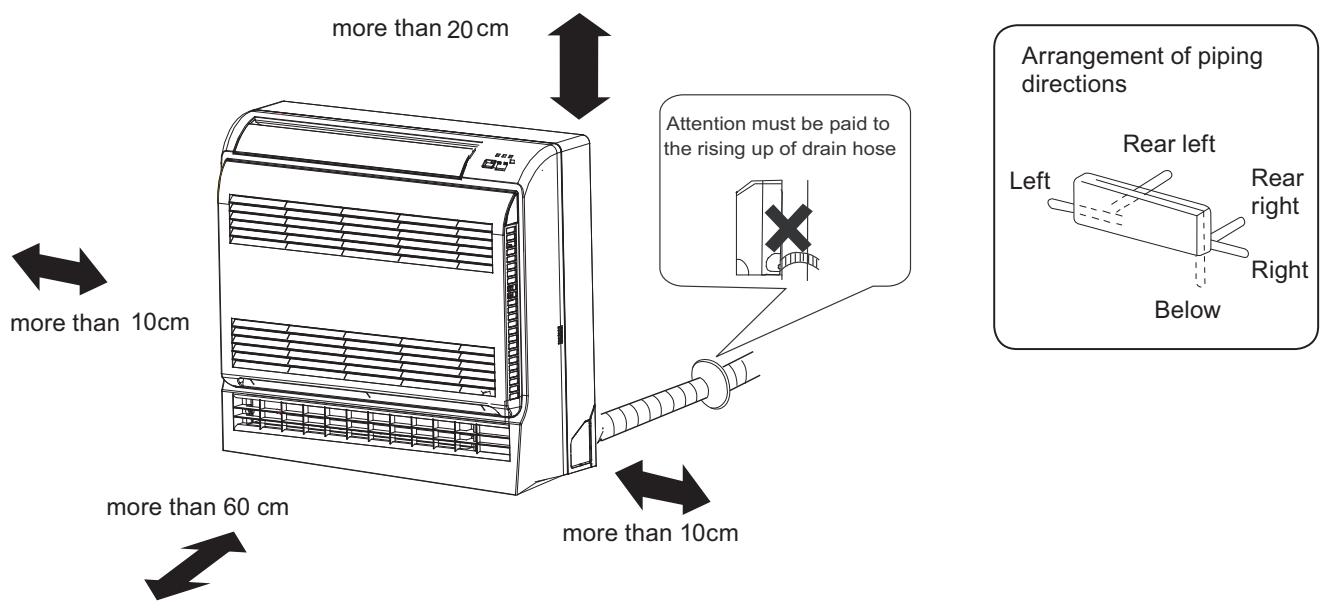 HAIER AF18AS1ERA - Drawing for the installation of indoor units - 1