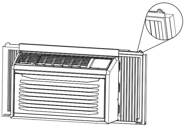 HAIER HWF05XCK-E - Installation des rideaux latéraux - 4