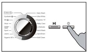 HAIER INTELIUS 500 - Przerwanie — anulowanie prania - 1