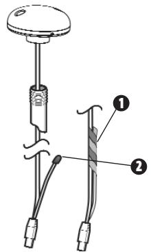HUMMINBIRD 947C - MONTAGE SUR ÉTRAVE AVEC UNE TIGE FILETÉE 1" - 14 EXISTANTE - 2