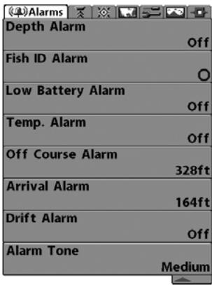 HUMMINBIRD 947C - Procedure de suppression de la compensation de carte : - 1