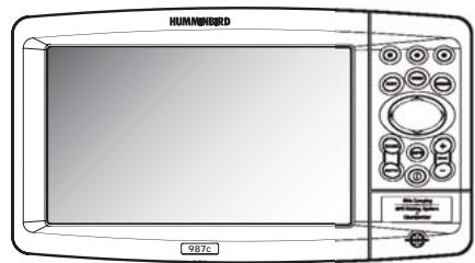 HUMMINBIRD 947C - SURVOL DE L'INSTALLATION - 1