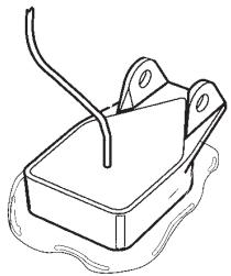 HUMMINBIRD 947C - Montage permanent du transducteur : - 2