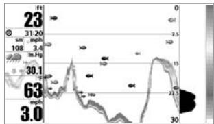 HUMMINBIRD 947C - FENÉTRE SONAR EN TEMPS RÉEL (RTS) - 1