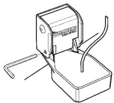 HUMMINBIRD 947C - Procedure de réglage de la position de marche du transducteur : - 3