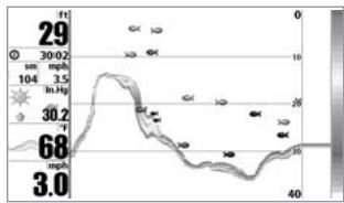 HUMMINBIRD 947C - SENSIBILITE - 1