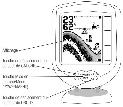 HUMMINBIRD PIRANHAMAX 15 - Mise en marche et arrêt - 2