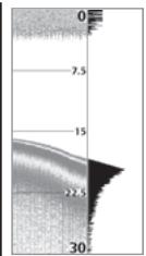 HUMMINBIRD 957C - Fenêtre sonar en temps réel (RTS) - 2