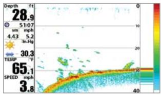 HUMMINBIRD 957C - Sensibilité - 1