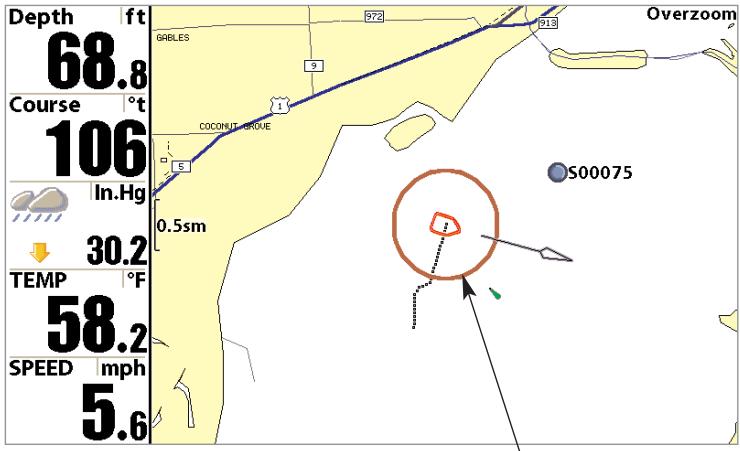 HUMMINBIRD 957C - Alarme de dérive - 1