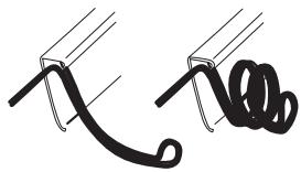HUMMINBIRD 957C - Acheminement du cable - 2