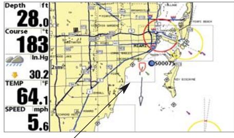 HUMMINBIRD 957C - Bordures de la carte - 1