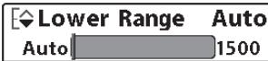 HUMMINBIRD 957C - Procedure de réglage de la limite supérieure de l'échelle de profondeur : - 1