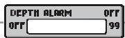 HUMMINBIRD PIRANHAMAX 215 - Alarmde profondeur - 1