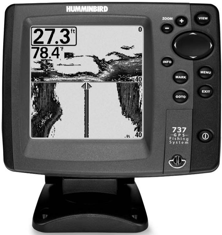 HUMMINBIRD GPS 737 - Guide d'utilisation du traceur graphique GPS 737 - 1