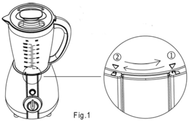 CONTINENTAL EDISON CEB50 - Utilisation du Blender - 1