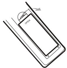 OPTEX HD ORT 8900 - 6.1) Insertion des piles - 1