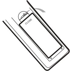 OPTEX HD ORT 8900 - 6.1) Insertion des piles - 3