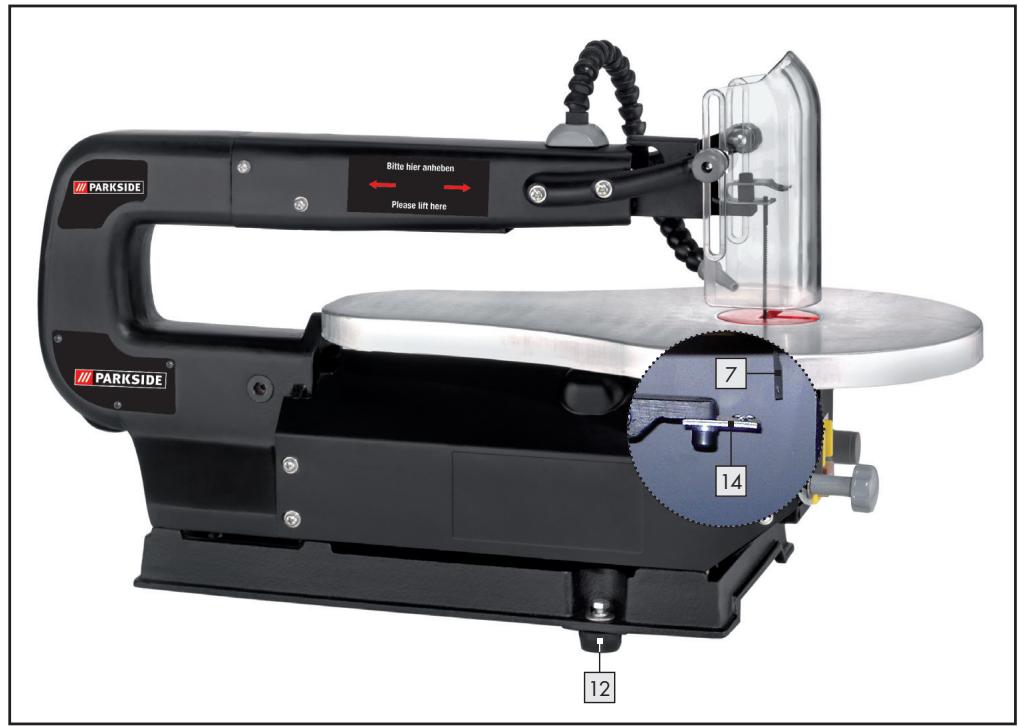 PARKSIDE KH 3038 SCROLL SAW - 2