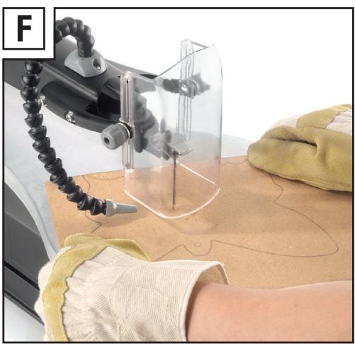 PARKSIDE KH 3038 SCROLL SAW - 8