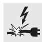 PARKSIDE XQ310 - Prévention de risques mortels par électrocution : - 2