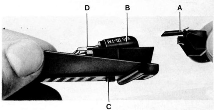 TELEFUNKEN S 600 HIFI - Montage de systèmes de palpages sur la tête de pick-up - 1
