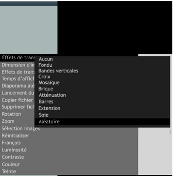 TELEFUNKEN DPF 7001 - Transition entre les images - 1
