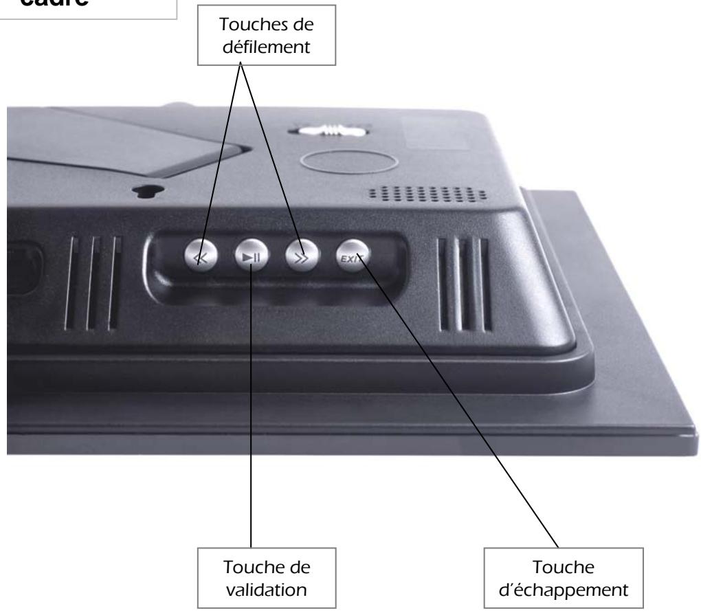TELEFUNKEN DPF 7001 - Touches du cadre - 1