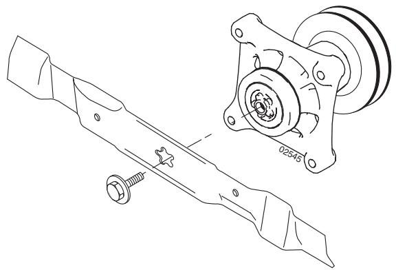 MCCULLOCH M12597TC - Pour retirer les LAMES: - 1