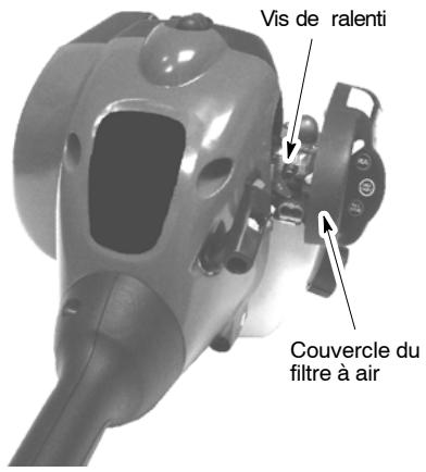 MCCULLOCH TRIMMAC 250LS - Réglage du ralenti - 1