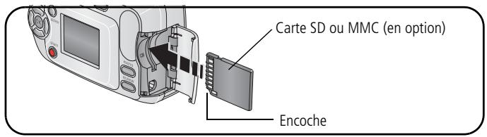 KODAK C300 - Stockage des photos sur une carte SD ou MMC - 1