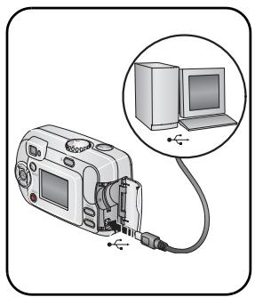 KODAK C300 - Transfert de photos à l'aide du câble USB - 1