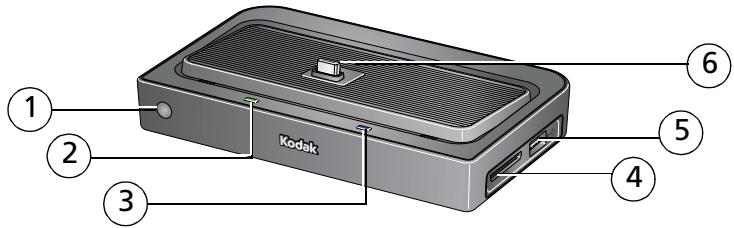 KODAK HDTV DOCK - Vue avant/latérale - 1