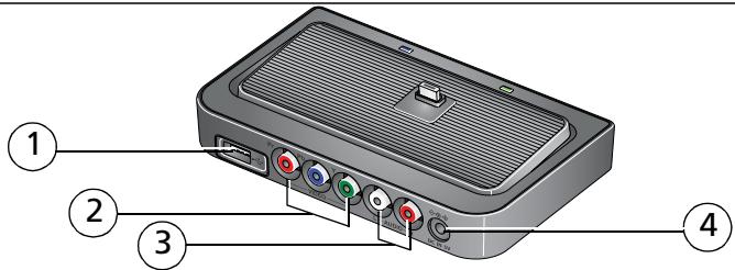 KODAK HDTV DOCK - Vue arrêté - 1