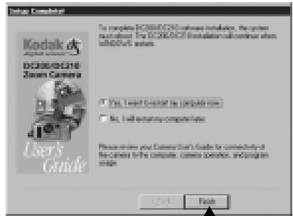 KODAK DC200 PLUS - Installation du logiciel - 7