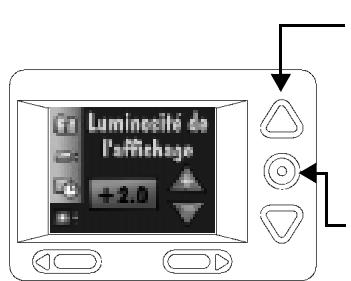 KODAK DC200 PLUS - Pour régler la luminosité de l'écran LCD : - 2