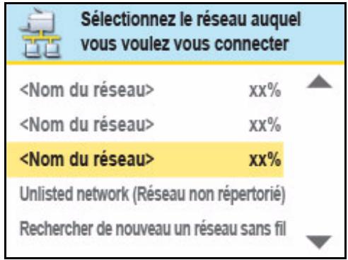 KODAK ESP 7 - Connexion à un réseau répertorié - 2