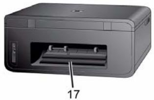 KODAK ESP 7 - Principaux composants de l'imprimante tout-en-un ESP 7 - 4