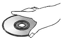 HARMAN KARDON DL 632EX - Précautions à prendre lors de la manipulation des disques - 2