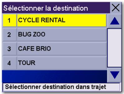 MAGELLAN 2200T - Activer un trajet à plusieurs destinations - 1