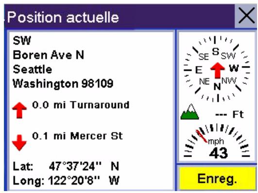 MAGELLAN 2200T - Les écrans du Menu principal - 3